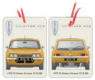 Reliant Scimitar GTE SE5 1972-75 Air Freshener